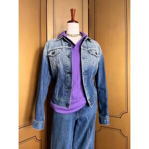 Ralph Lauren polo shirt in purple cotton, size S